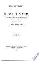 Memorias históricas de la ciudad de Zamora
