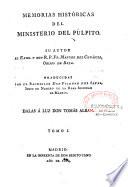 Memorias historicas del Ministerio del Pulpito