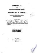 Memorias sobre las islas africanas de España