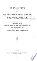 Memorias y actas ... verificado en la Ciudad de México del 25 al 31 de diciembre de 1921