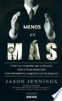Menos es m s
