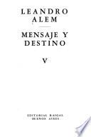 Mensaje y destino