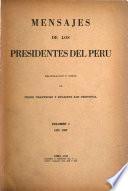 Mensajes de los presidentes del Perú