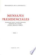 Mensajes presidenciales
