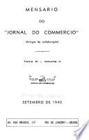 Mensario do Jornal do commercio (artigos de collaboração)