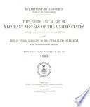Merchant Vessels of the United States...