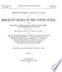 Merchant Vessels of the United States (including Yachts and Government)