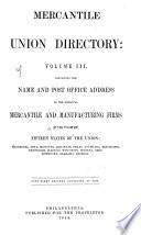 Merchantile Union Directory