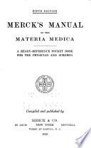 Merck's Manual of the Materia Medica