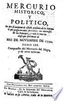 Mercurio histórico y político