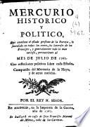 Mercurio histórico y político