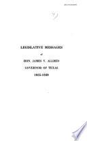 Messages to the Legislature