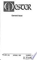 Mester : literary journal of the graduate students of the Department of Spanish and Portuguese...
