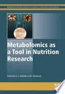 Metabolomics as a Tool in Nutrition Research