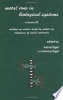 Metal Ions in Biological Systems