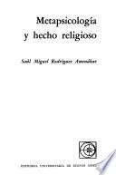 Metapsicología y hecho religioso