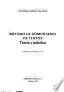 Método de comentario de textos