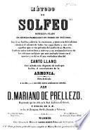 Método de Solfeo, etc