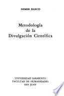 Metodología de la divulgación científica