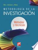 Metodología de la investigación. Métodos y técnicas