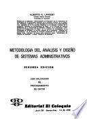 Metodología del análisis y diseño de sistemas administrativos