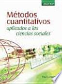 Métodos cuantitativos aplicados a las ciencias sociales
