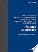 Métodos estadísticos. Control y mejora de la calidad