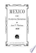 México en sus hombres notables