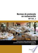 MF1105_3 - Normas de protocolo en restauración