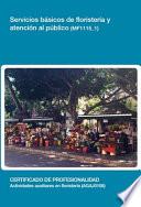MF1115_1 - Servicios básicos de floristería y atención al público