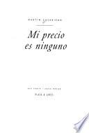 Mi precio es ninguno