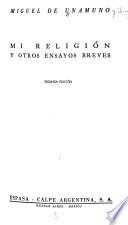 Mi religión y otros ensayos breves