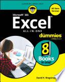 Microsoft 365 Excel All-in-One For Dummies