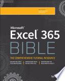 Microsoft Excel 365 Bible