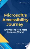 Microsoft’s Accessibility Journey