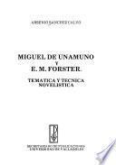 Miguel de Unamuno y E. M. Forster