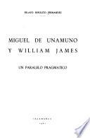 Miguel de Unamuno y William James