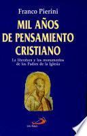 MIL AÑOS DE PENSAMIENTO CRISTIANO