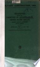 Military Construction, 1954, Hearings Before ... , 83-2, March 24,26, April 1, 2, and 7, 1954