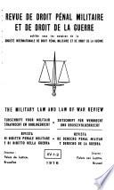 Military law and law of war review