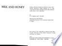 Milk and Honey