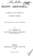 Milton's Areopagitica
