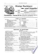 Mining and Engineering Record. ...
