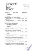 Minnesota Law Review