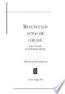 Minúsculos actos de coraje