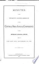 Minutes of the Central Ohio Conference of the Methodist Episcopal Church