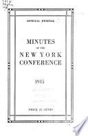 Minutes of the New York Conference of the Methodist Episcopal Church ... Session