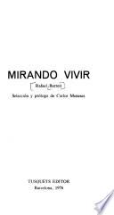 Mirando vivir