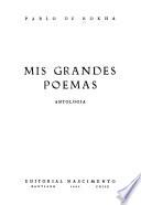 Mis grandes poemas