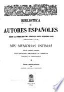 Mis memorias íntimas